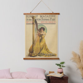 Tapiz de pared taponado de madera