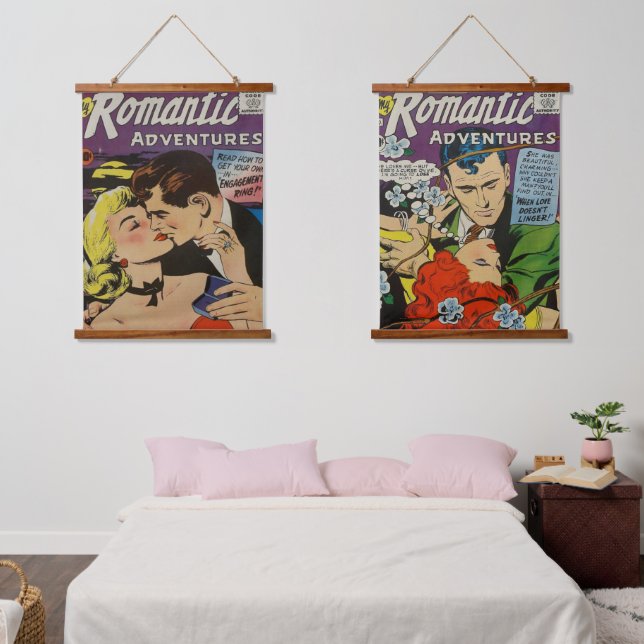 Tapiz de pared taponado de madera (Dormitorio)