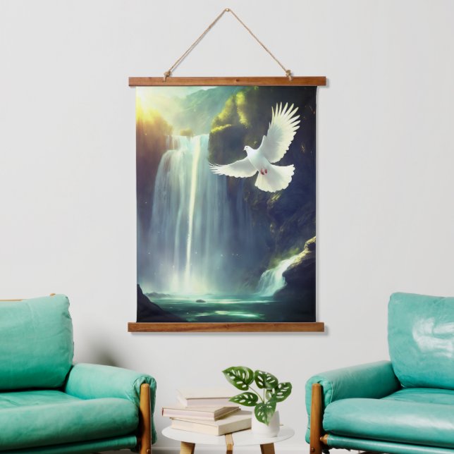 Tapiz de pared taponado de madera (Sala de estar)