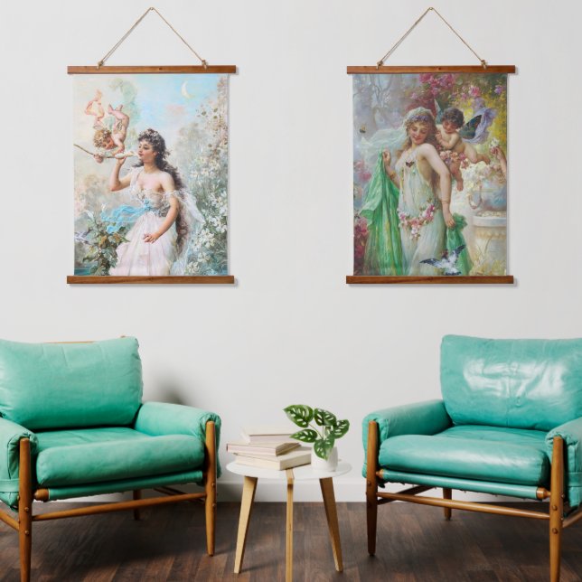 Tapiz de pared taponado de madera (Sala de estar)