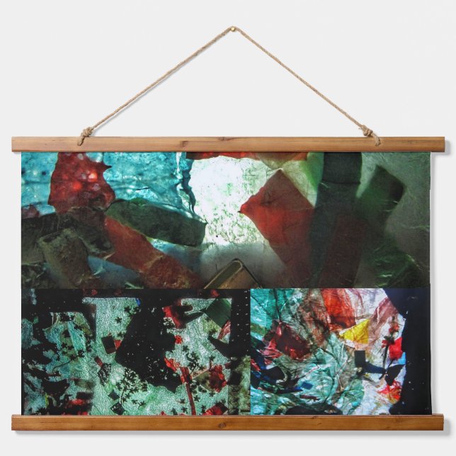 Tapiz de pared taponado de madera (Anverso )