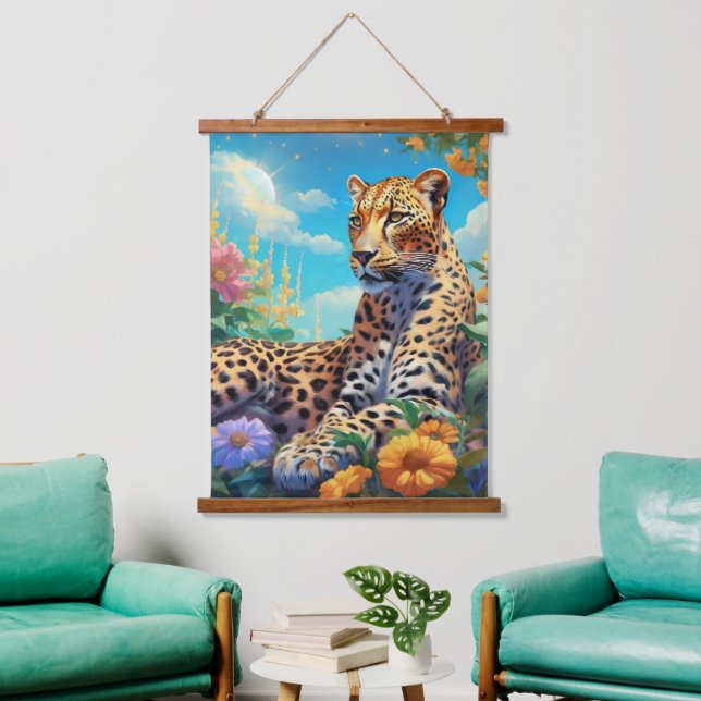 Tapiz de pared taponado de madera (Sala de estar)