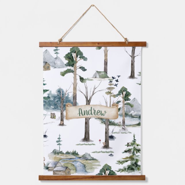 Tapiz de pared taponado de madera (Anverso)