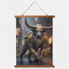 Tapiz de pared taponado de madera