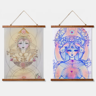 Tapiz de pared taponado de madera