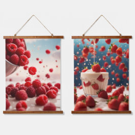 Tapiz de pared taponado de madera