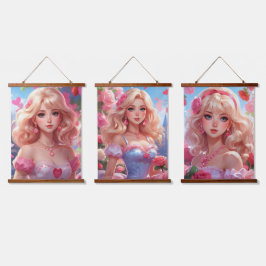 Tapiz de pared taponado de madera