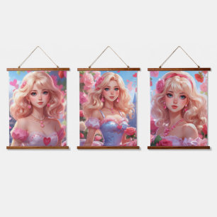 Tapiz de pared taponado de madera