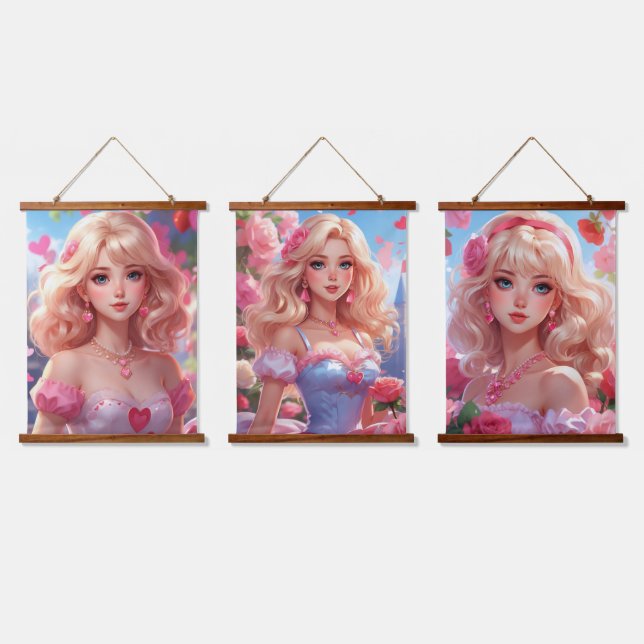 Tapiz de pared taponado de madera (Triple)