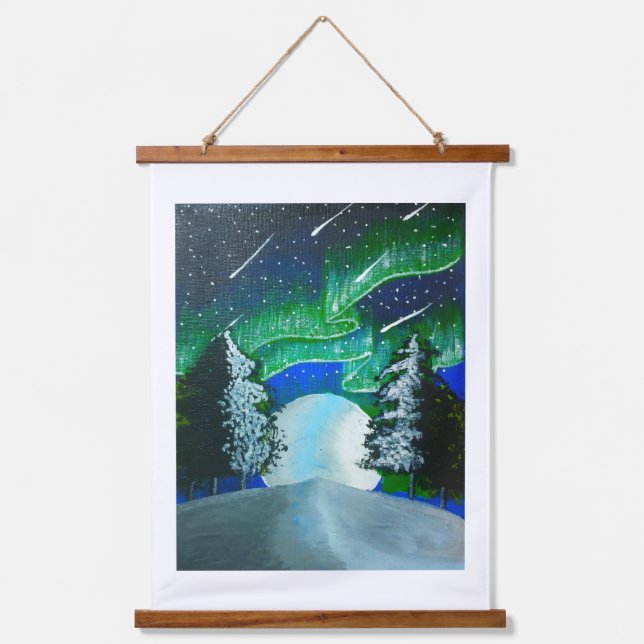 Tapiz de pared taponado de madera (Anverso)