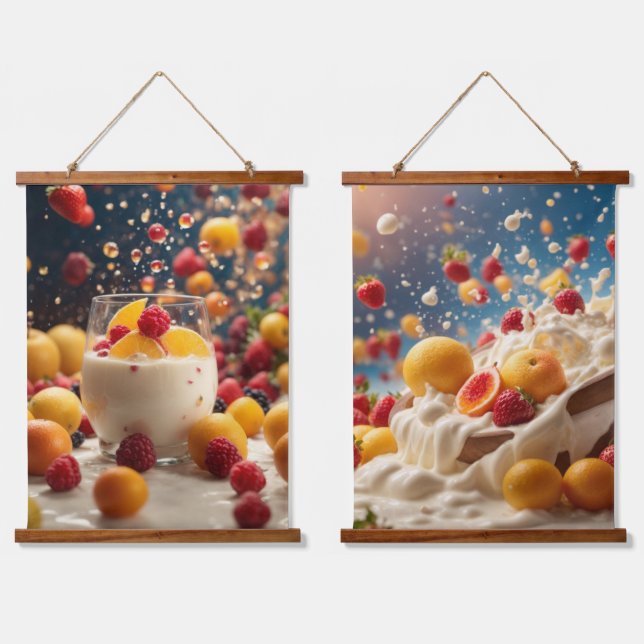 Tapiz de pared taponado de madera (Doble)