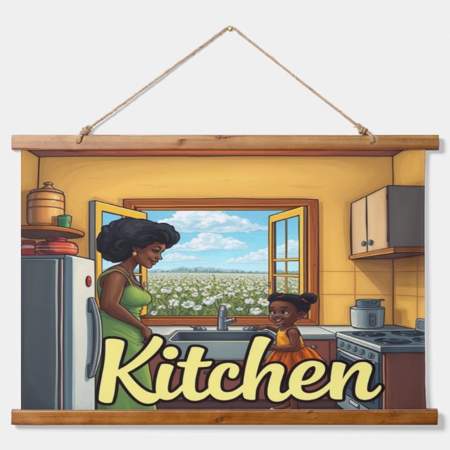 Tapiz de pared taponado de madera (Anverso )