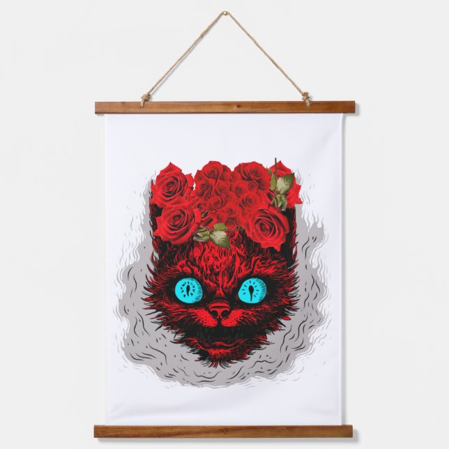 Tapiz de pared taponado de madera (Anverso)