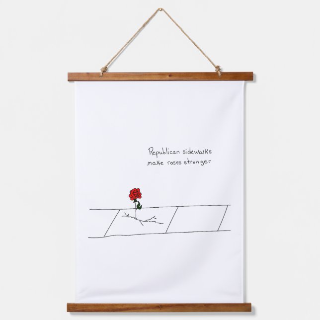 Tapiz de pared taponado de madera (Anverso)