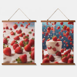 Tapiz de pared taponado de madera