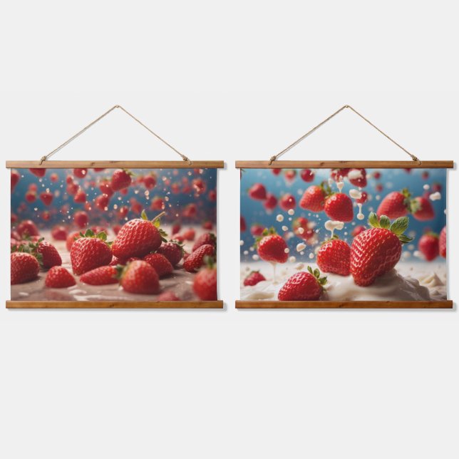 Tapiz de pared taponado de madera (Doble)