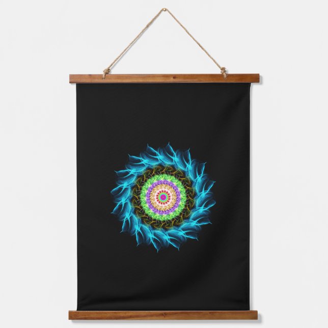 Tapiz de pared taponado de madera (Anverso)