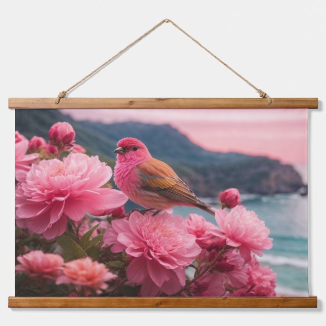 Tapiz de pared taponado de madera (Anverso )