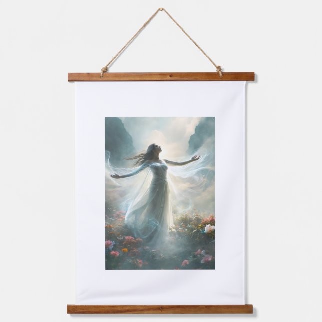 Tapiz de pared taponado de madera (Anverso)