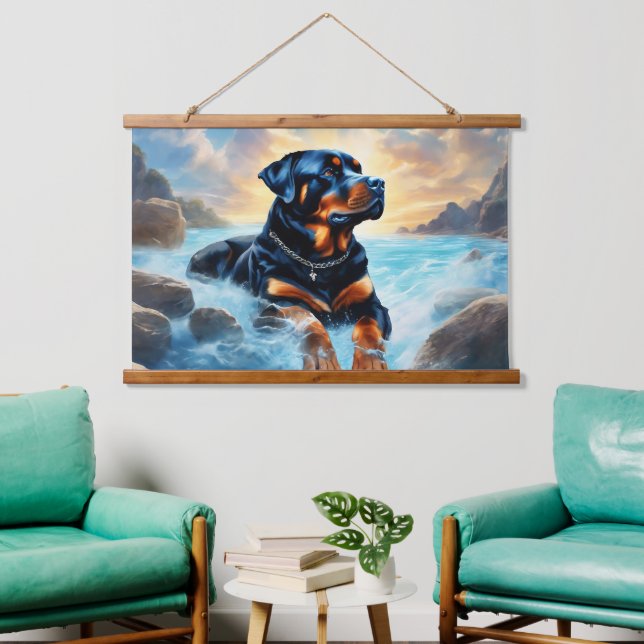 Tapiz de pared taponado de madera (Sala de estar)