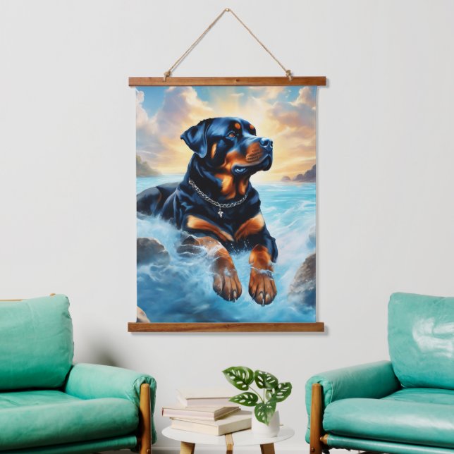 Tapiz de pared vertical de 26" x36" (Sala de estar)