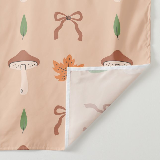 Tapiz de patrón de brote de otoño (Detalle)