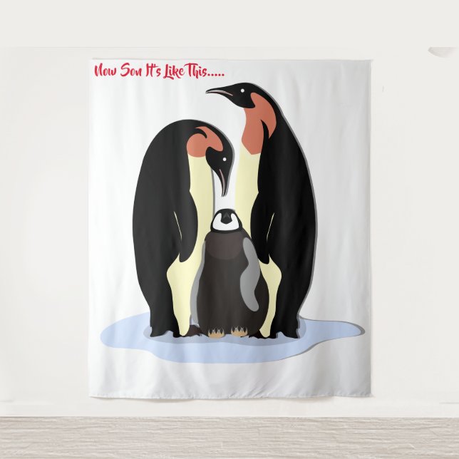 Tapiz de Penquins (Anverso)