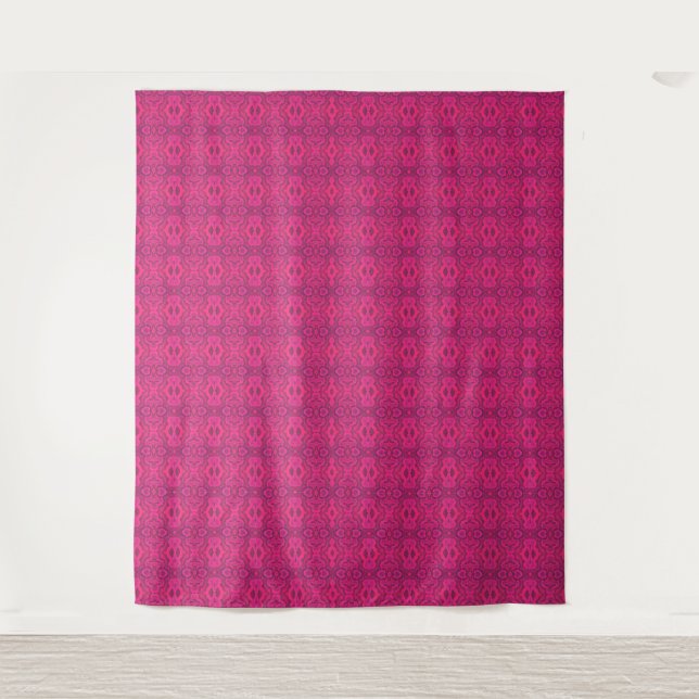 Tapiz de piel de serpiente rosa (Anverso)