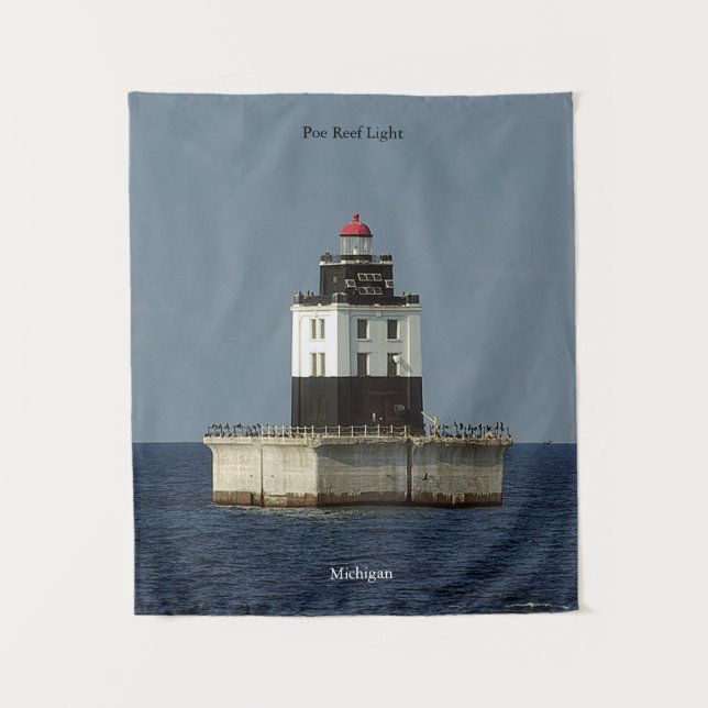 tapiz de Poe Reef Light (Anverso)