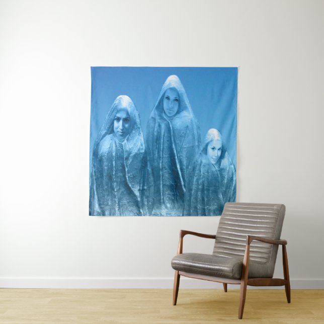 Tapiz de Poster del cielo azul helado (In situ)