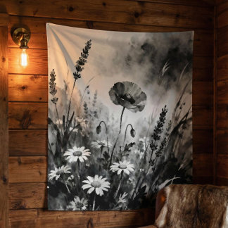 Tapiz de pradera de flores silvestres