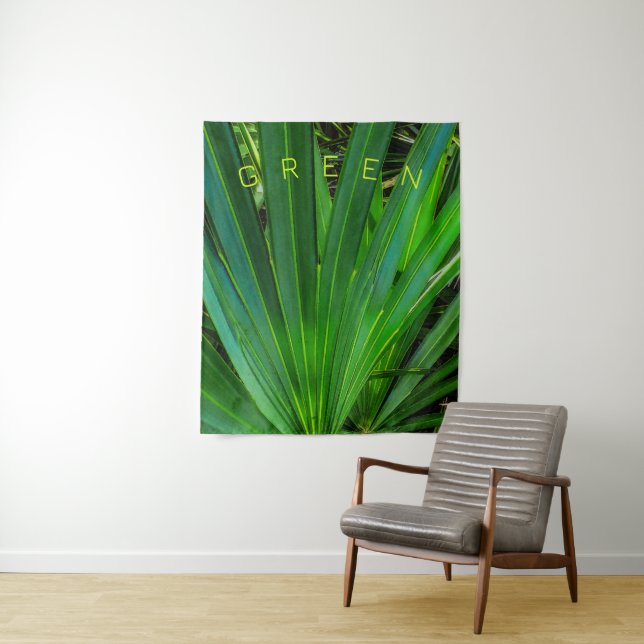 Tapiz de Saw Palmetto Verde (In situ)