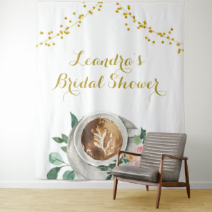 Tapiz de Señal de Despedida de Soltera Coffee Love
