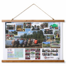 Tapiz de senderos de canoa 2017