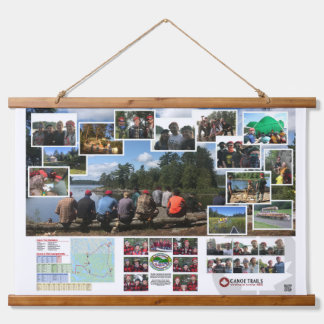 Tapiz de senderos de canoa 2017