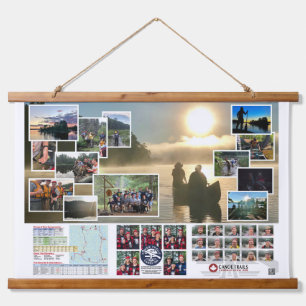 Tapiz de senderos de canoa 2018