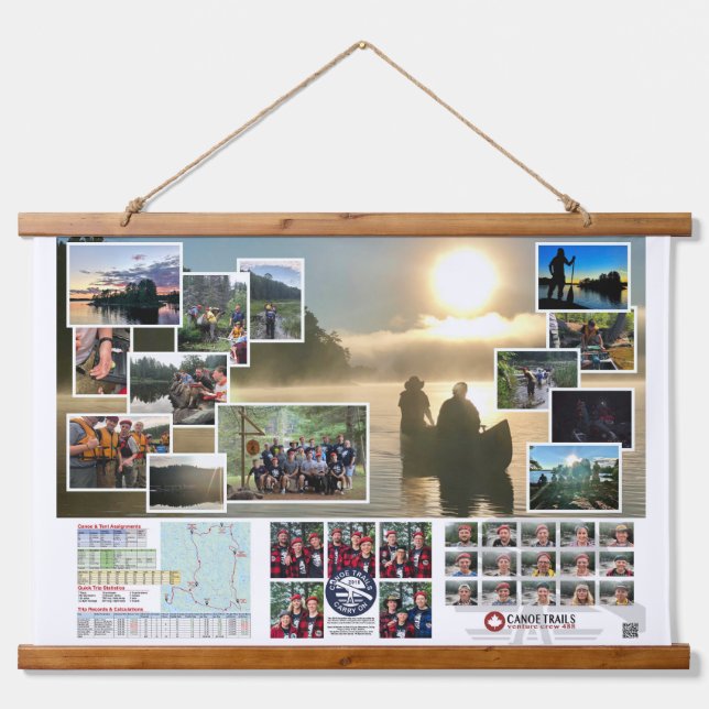 Tapiz de senderos de canoa 2018 (Anverso )