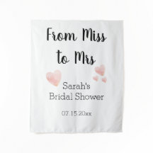 De Señorita a Señora Ducha de Novia en Blanco y Ne