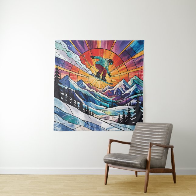 Tapiz de Snowboard (In situ)