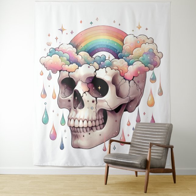 Tapiz de sueños de arcoíris (In situ)