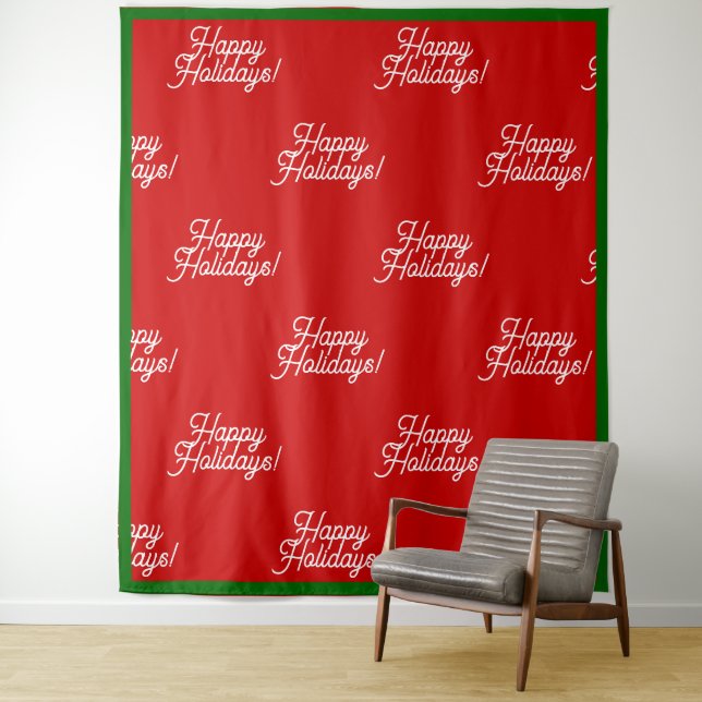 Tapiz de vacaciones felices (In situ)