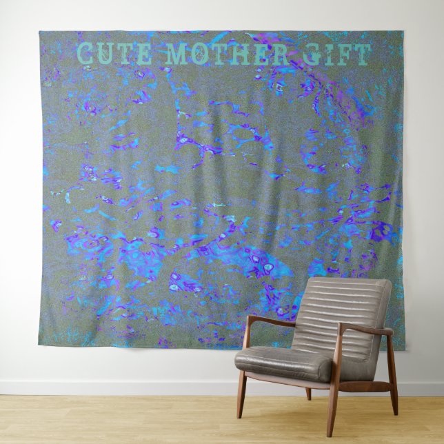 Tapiz DECOR_Room_CUTE MOTHER GIFT_GRAY_RMDESIGNFLO55 (In situ (horizontal))