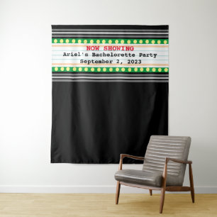 Tapiz Decoración de Boda marqués para el partido de la s