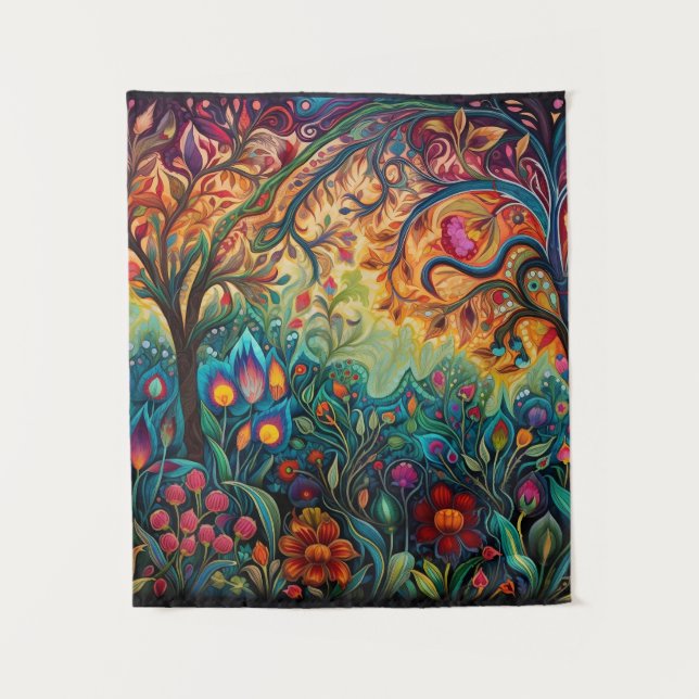 Tapiz Decoración de Bohemia (Anverso)