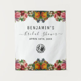 Tapiz Decoración de cabina de fotos de despedida de solt