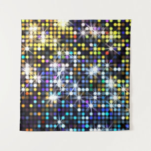 Tapiz Decoración luminosa: glamour abstracto