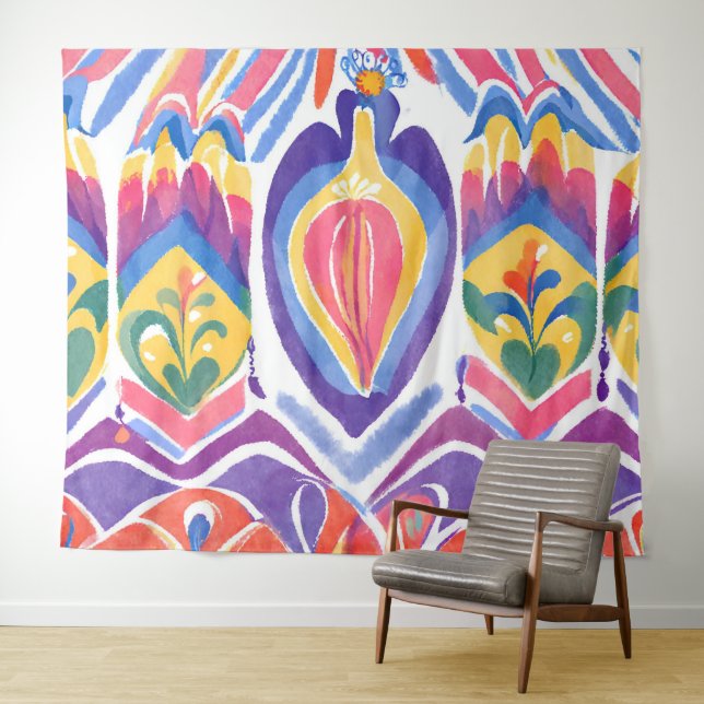 Tapiz decoración tradicional rumana (In situ (horizontal))