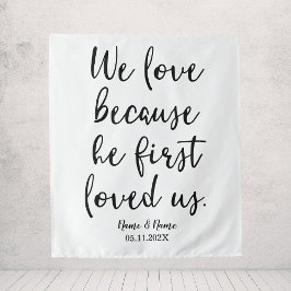 Tapiz Decoraciones de boda de iglesia Fondo Ceremonia