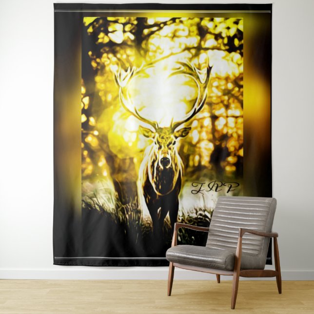 Tapiz Deer asombroso 01-01 (In situ)
