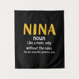 Tapiz Definición de Arte Madre Nina